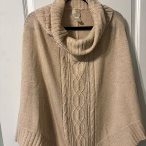 Olivia & Grace cashmere poncho